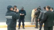 Mexico's top drug lord Joaquin "El Chapo" Guzman is escorted by police officers in Ciudad Juarez, Mexico, as he is extradited to New York in this handout image made available January 19, 2017. PGR - Mexico's Attorney General's Office/Handout via REUTERS